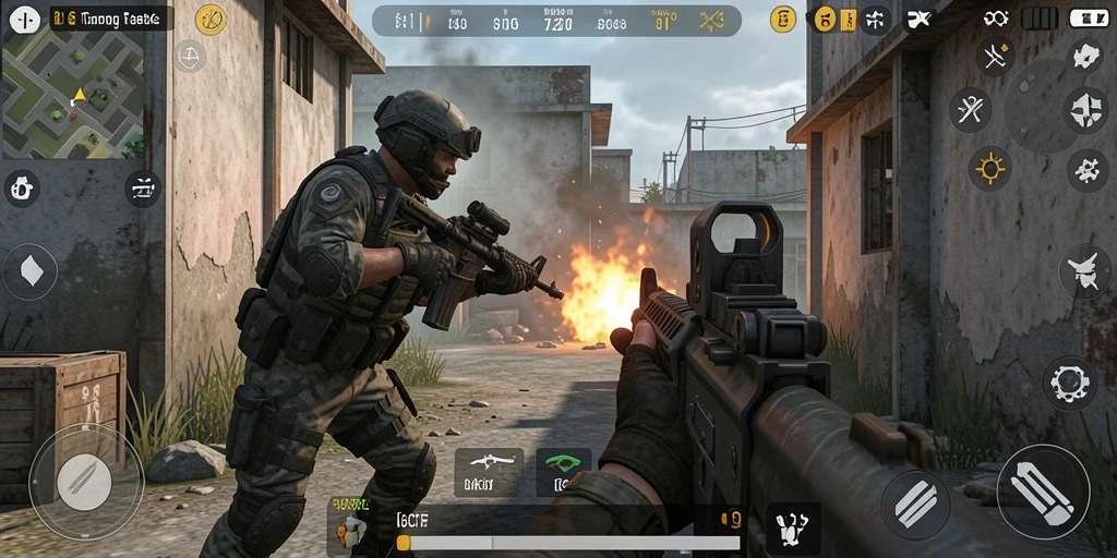 Gameplay mendebarkan 6CF dengan grafis luar biasa dan aksi cepat.