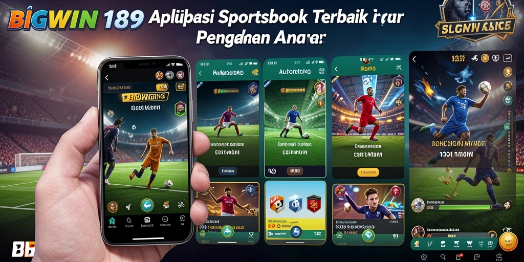 Tampilan gameplay Sportsbook yang menarik di BIGWIN189.