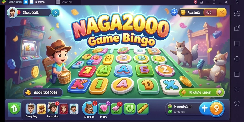 Tampilan gameplay Bingo yang menarik di NAGA2000.