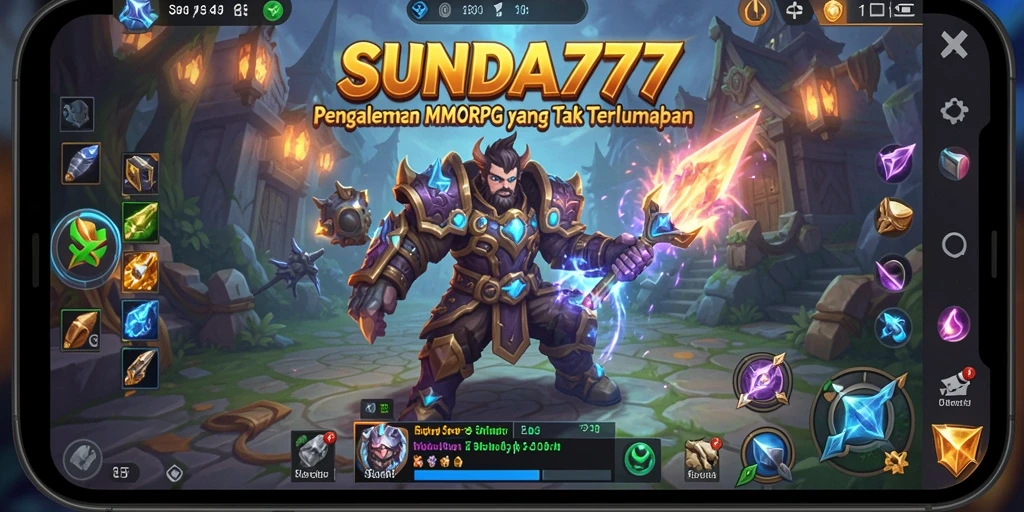 Screenshot SUNDA777 yang menampilkan aksi seru di dunia MMORPG.