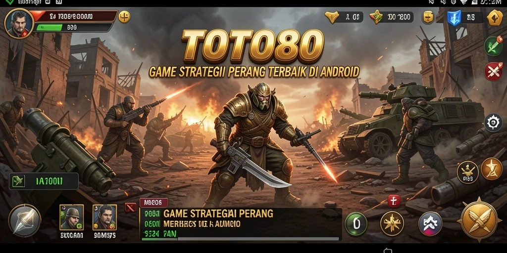 Tampilan gameplay SLG yang seru dan menantang di TOTO80.